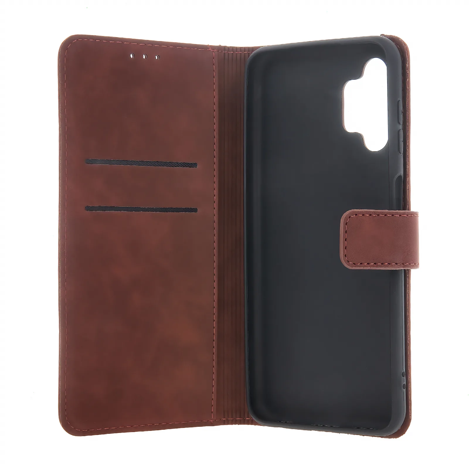 Smart Velvet-fodral till Xiaomi Redmi Note 13 5G (global) brun