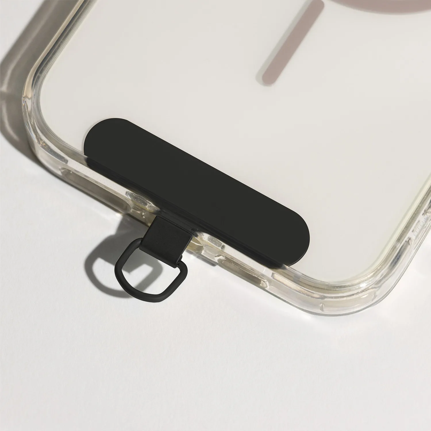 Phone insert metalic black