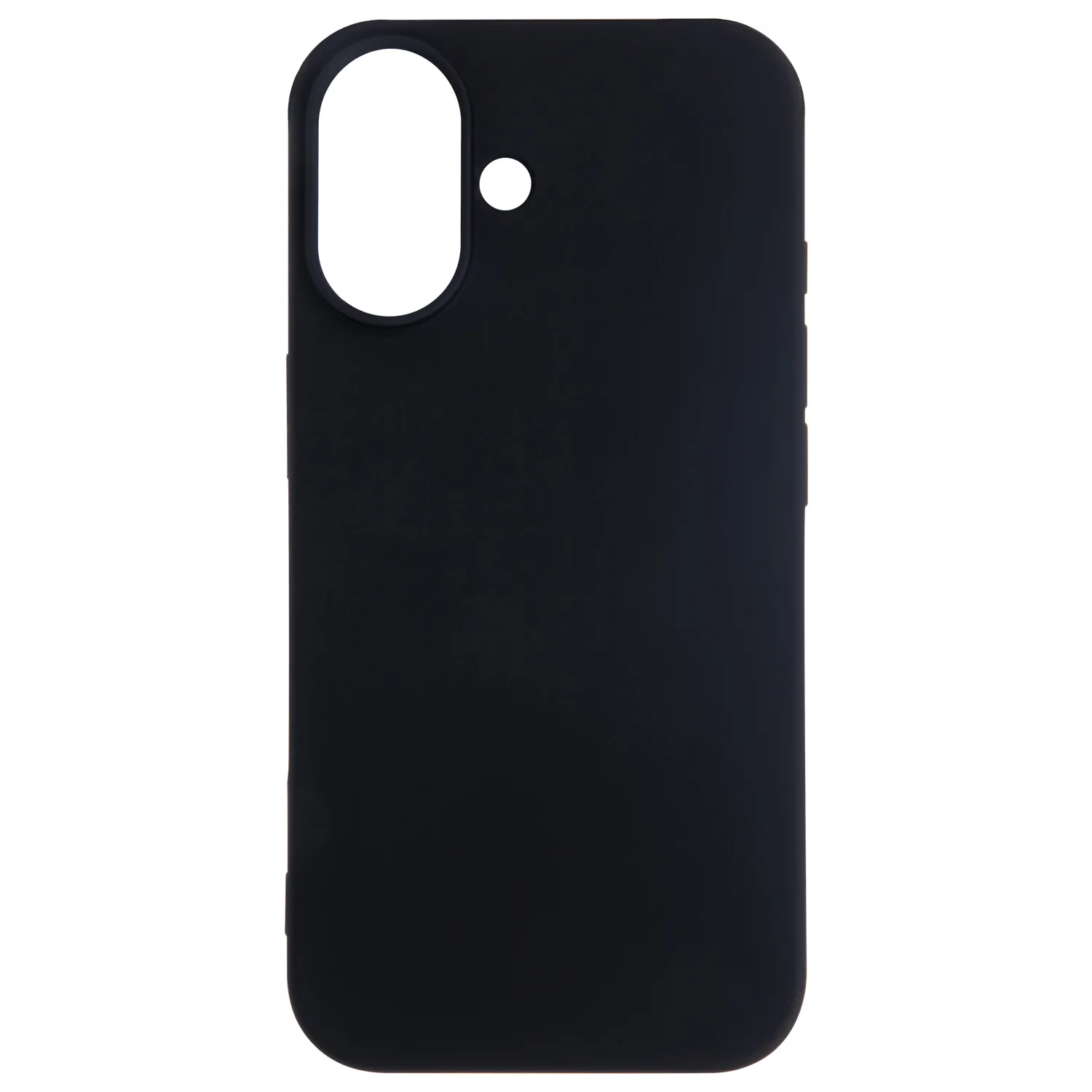 Satin Flex iPhone 16-fodral svart