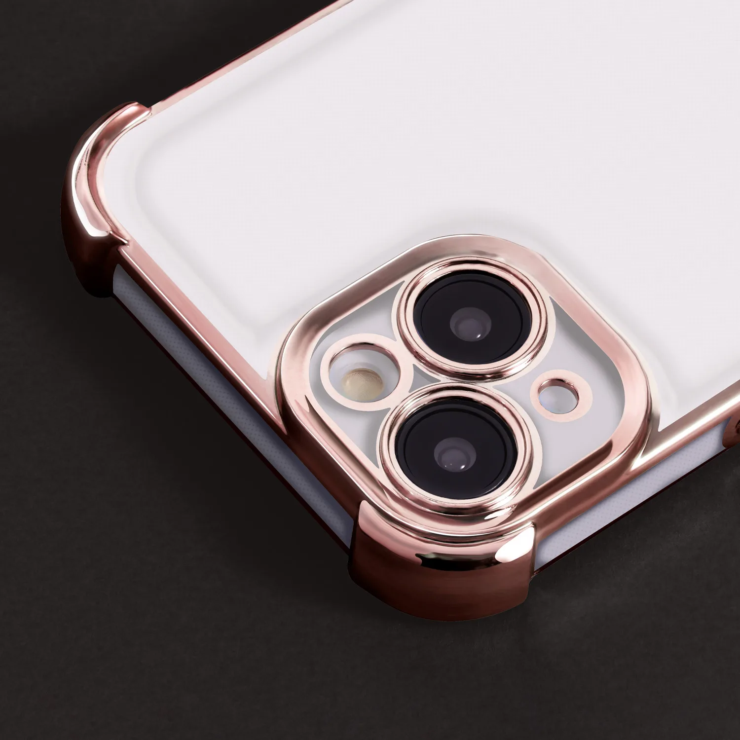 Anti Shock Chrome-fodral för iPhone 12 6,1″ guld