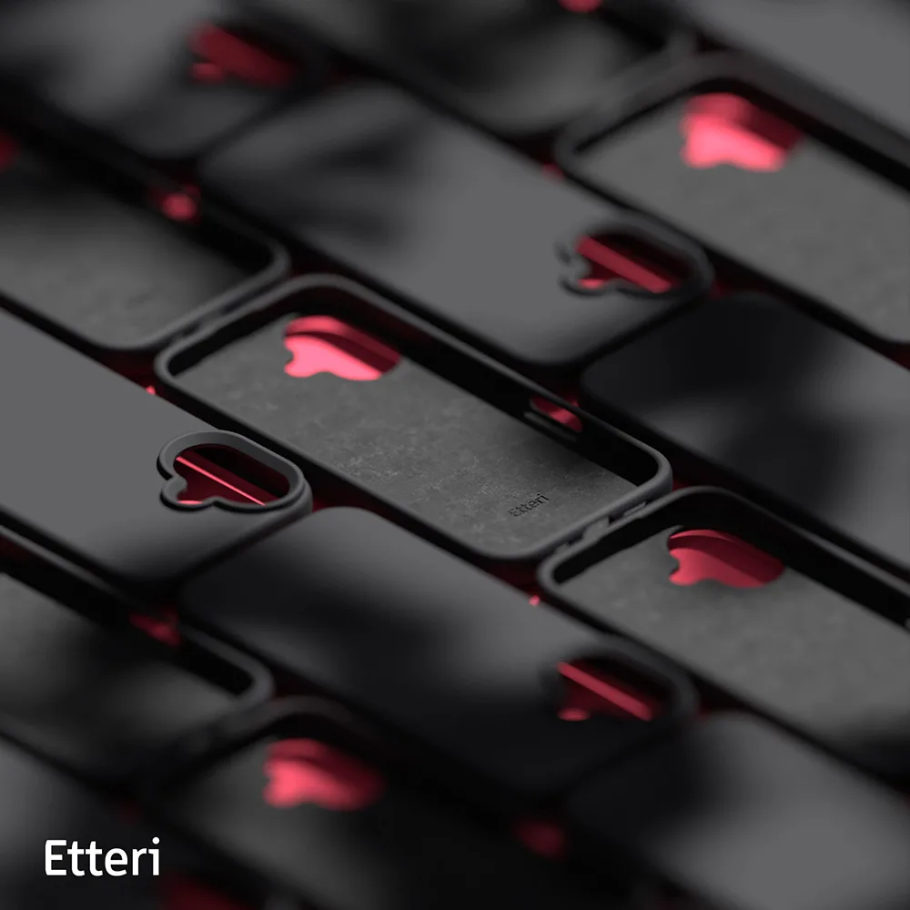 Etteri Silicone case for Xiaomi Redmi 15C 5G black