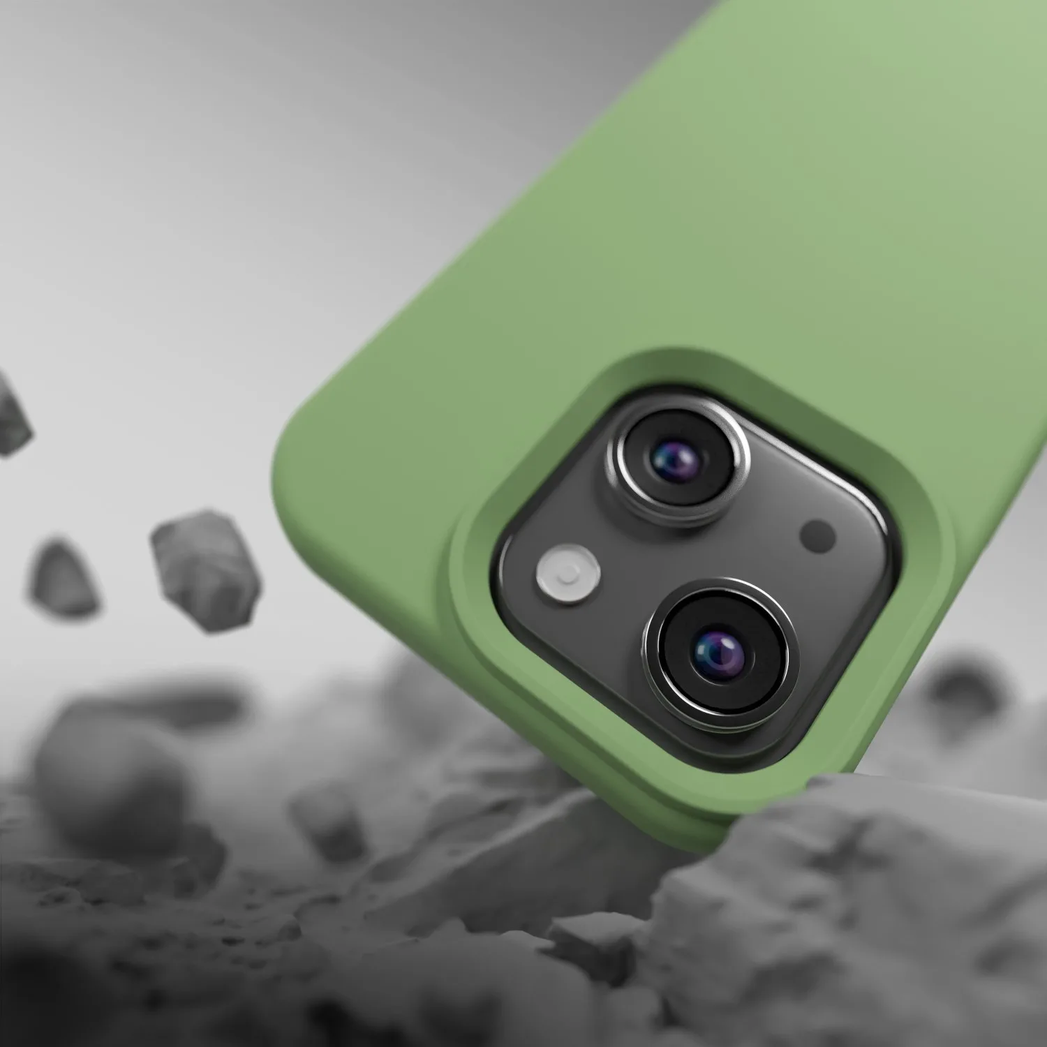 Etteri Silikonfodral för iPhone 11 ljusgrönt
