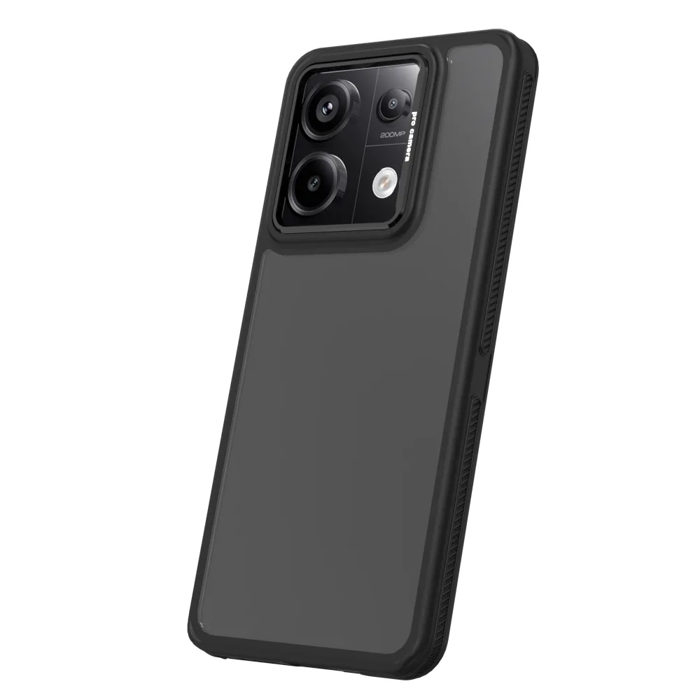Kristallsvart fodral för Xiaomi Redmi Note 13 Pro 5G i svart