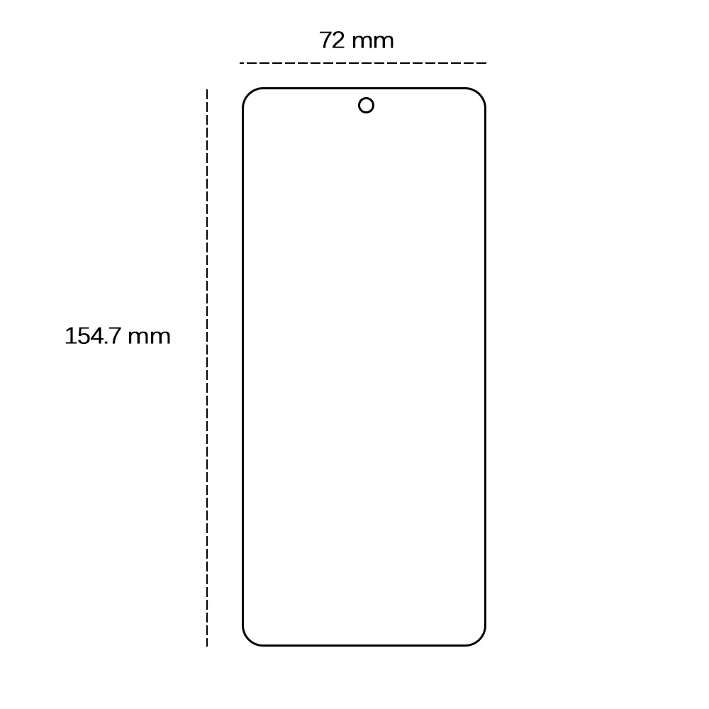 Tempered glass 2,5D for Samsung Galaxy S24 Plus