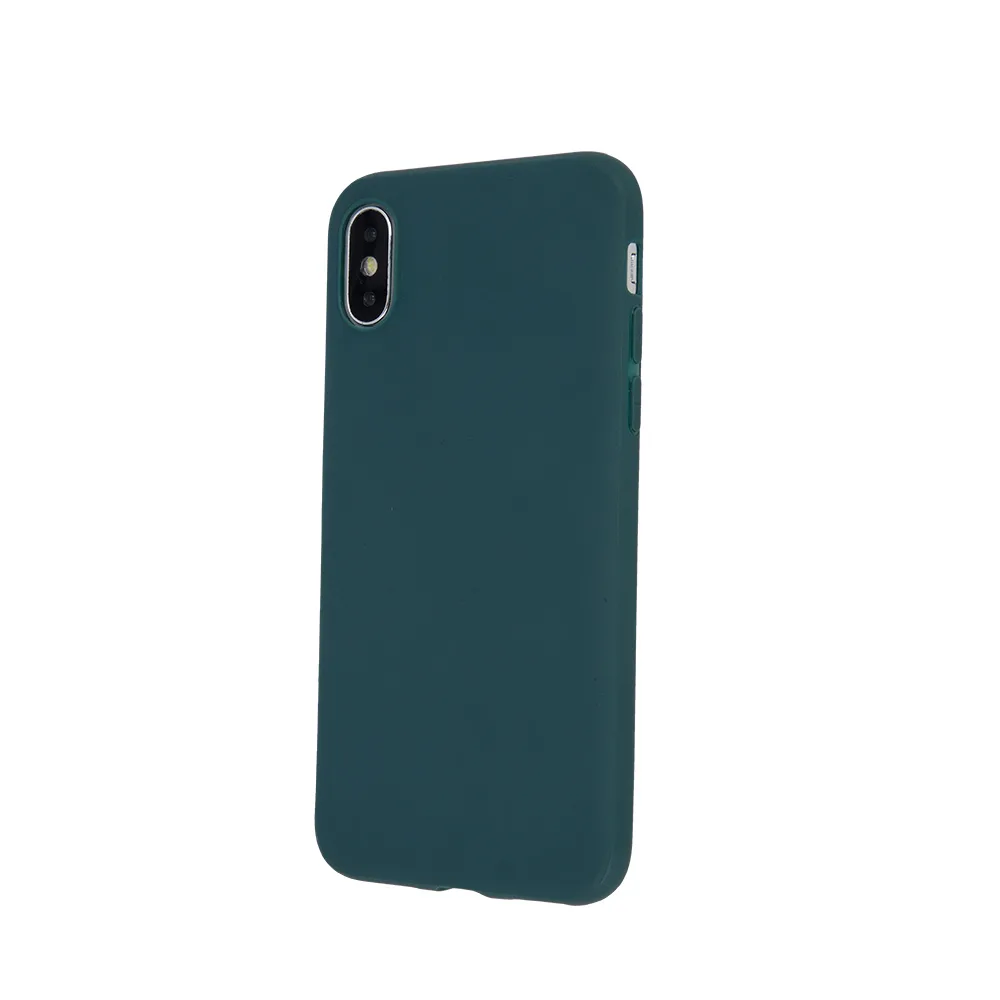 Matt TPU-fodral för iPhone 15 Plus 6,7" skogsgrönt
