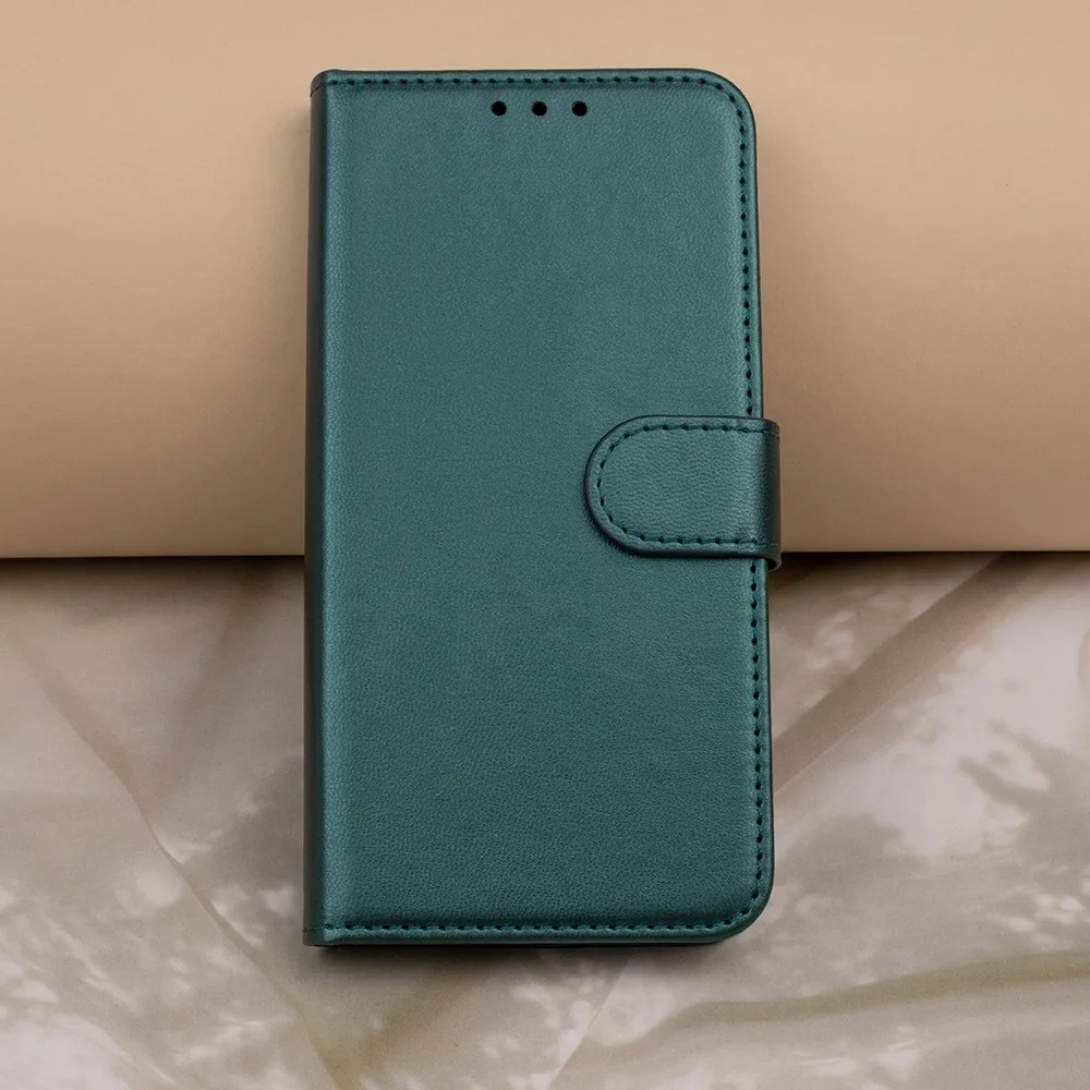 Smart Classic fodral för Xiaomi Redmi A1 / Redmi A2 mörkgrön
