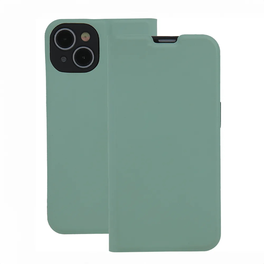 Smart mjuk fodral för iPhone 16 Plus 6,7″ ljusgrön