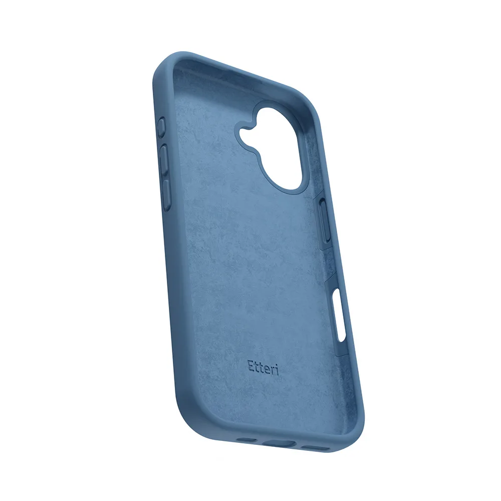 Etteri Silicone case för iPhone 16 Plus 6,7″ mörkblå