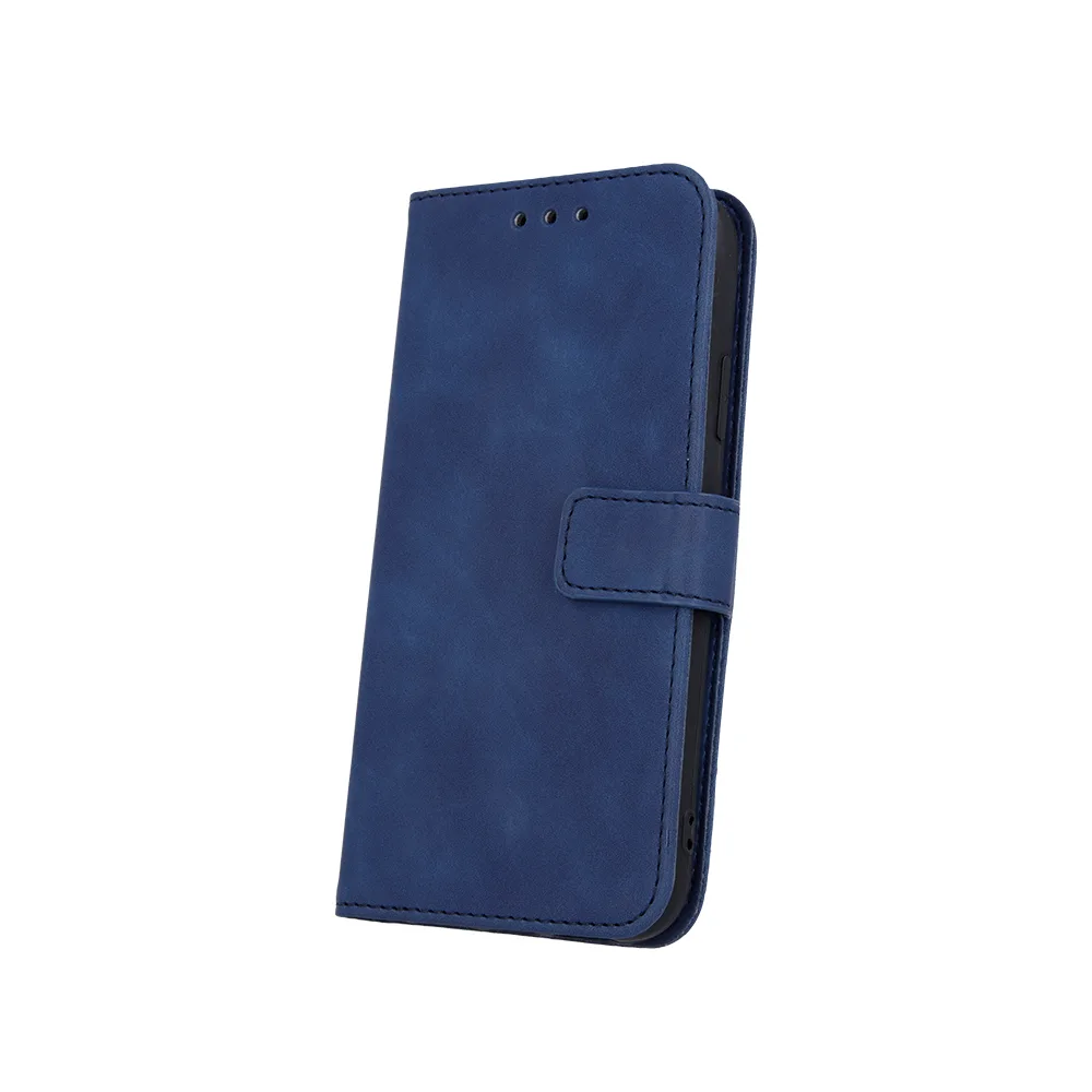 Smart Velvet-fodral till Samsung Galaxy S20 FE i marinblå