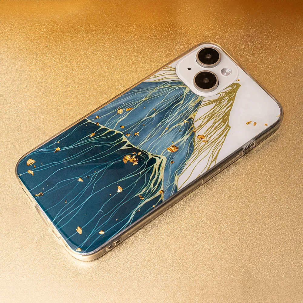 Guld Glam-fodral till Samsung Galaxy A25 5G (global) mountain