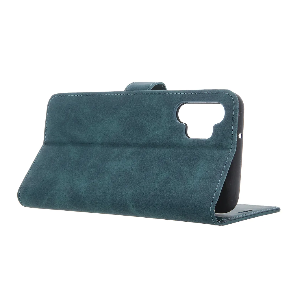 Smart Velvet-fodral till Xiaomi Redmi Note 13 5G (global) mörkgrön