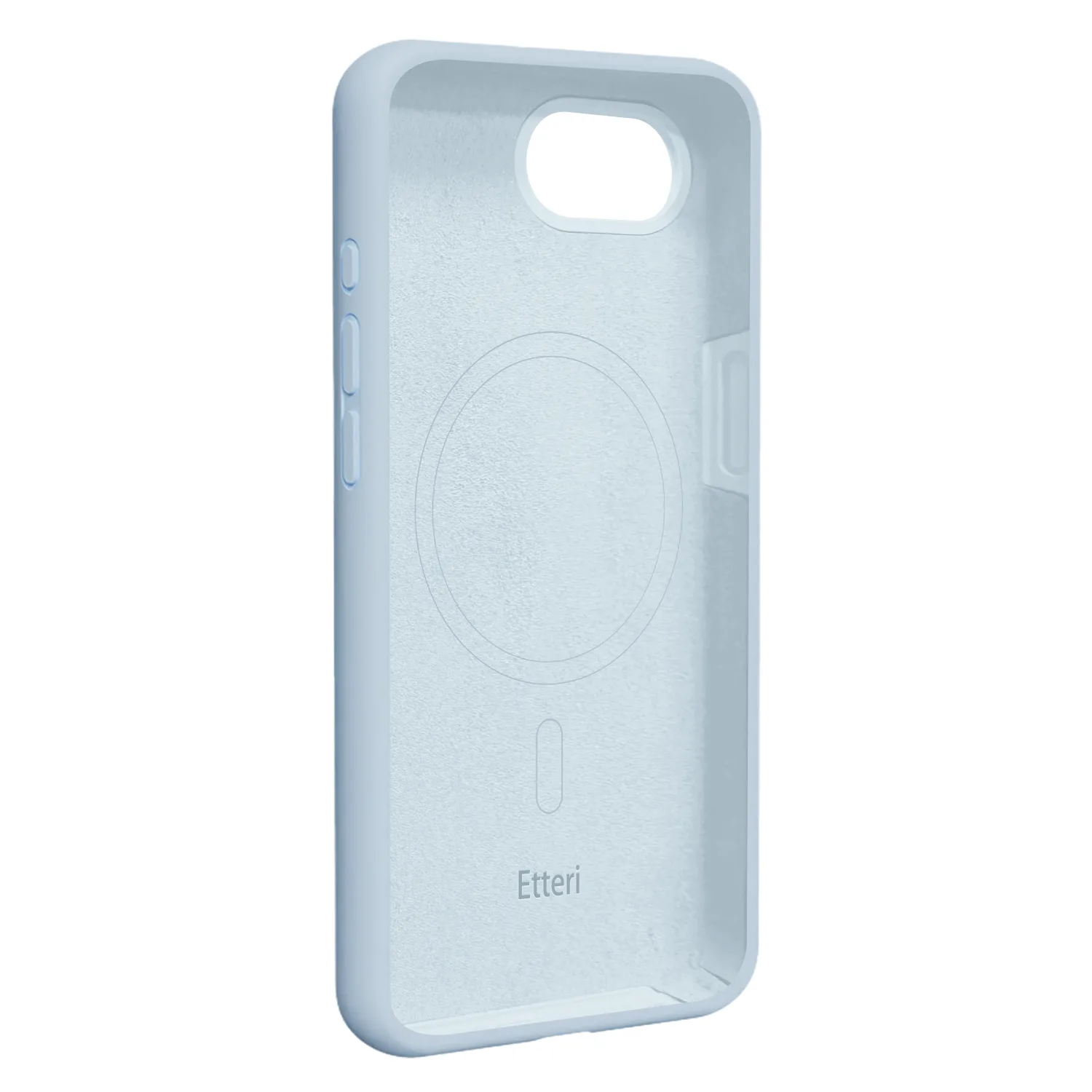 Etteri Silicone Mag case for iPhone 17 light blue