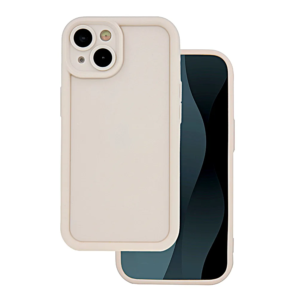 Rim TPU-fodral för Samsung Galaxy A06 4G i beige