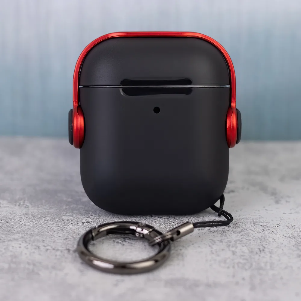 Fodral till Airpods / Airpods 2 Hörlurar röd