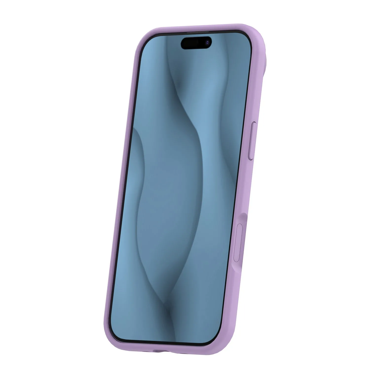 Silicone Thin Mag case for iPhone 17 Air 6,6″ purple