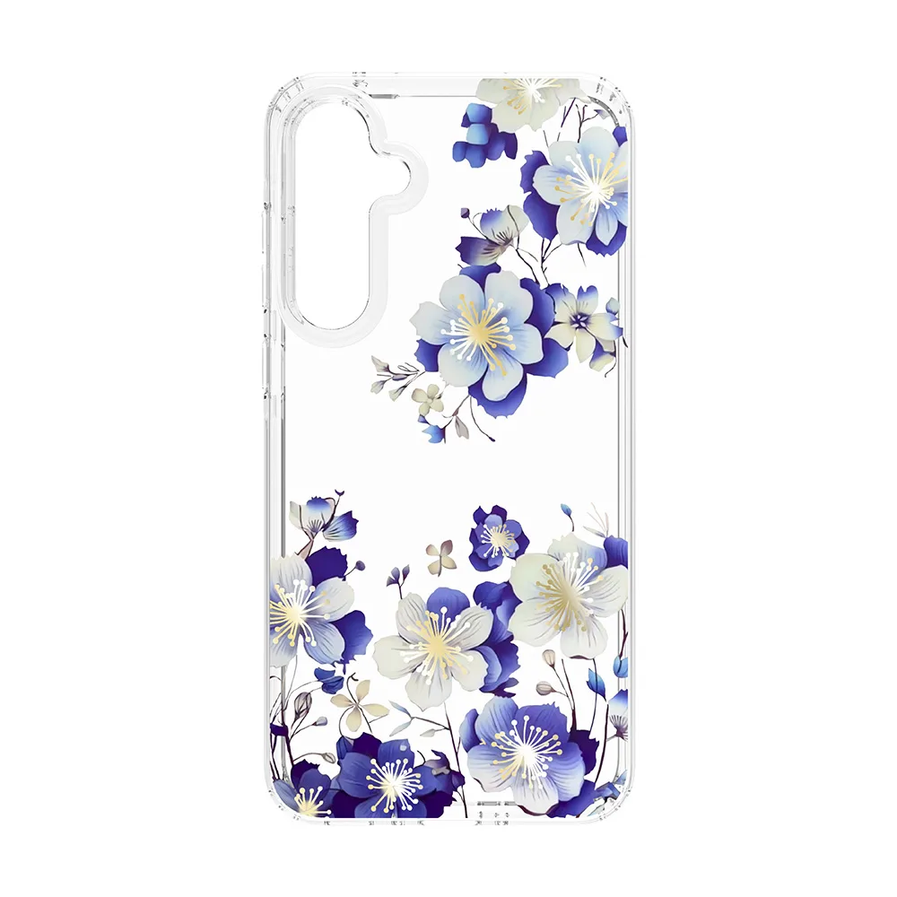 IMD-tryckt ska med blomstermotiv för Samsung Galaxy A35 5G