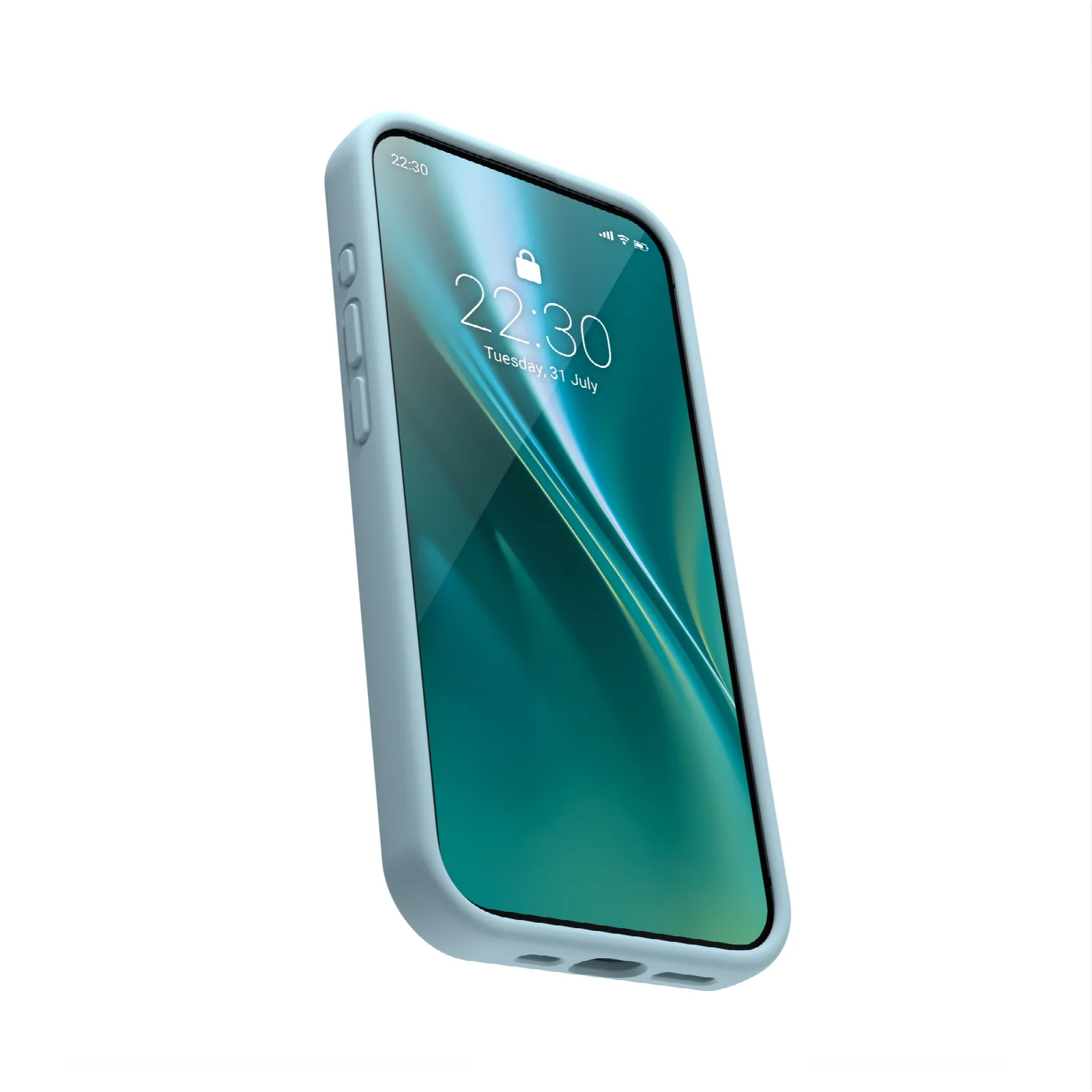 Etteri Silikonfodral för Xiaomi Redmi Note 13 4G ljusblå
