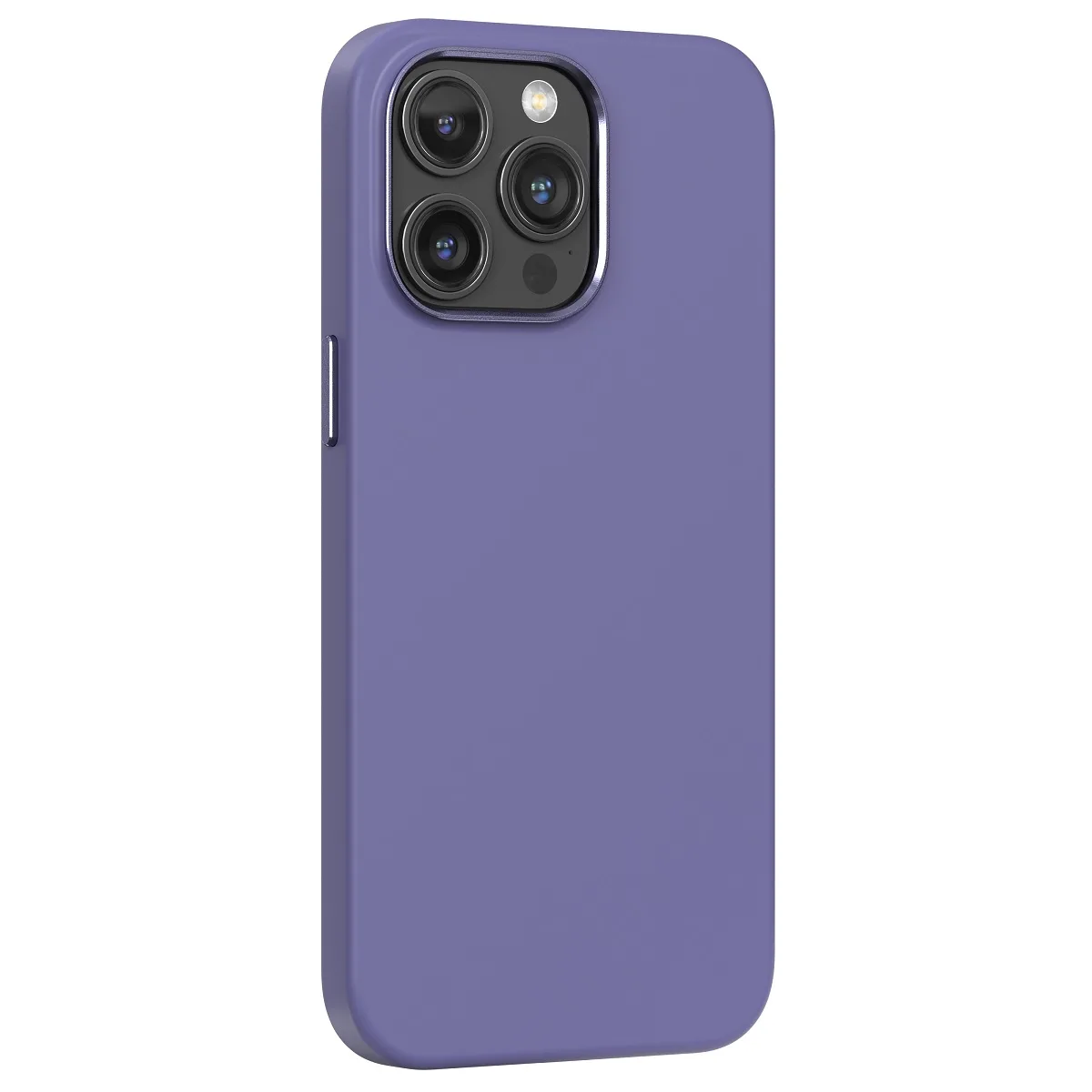 Kommafodral Nature Mag för iPhone 15 Pro Max lila