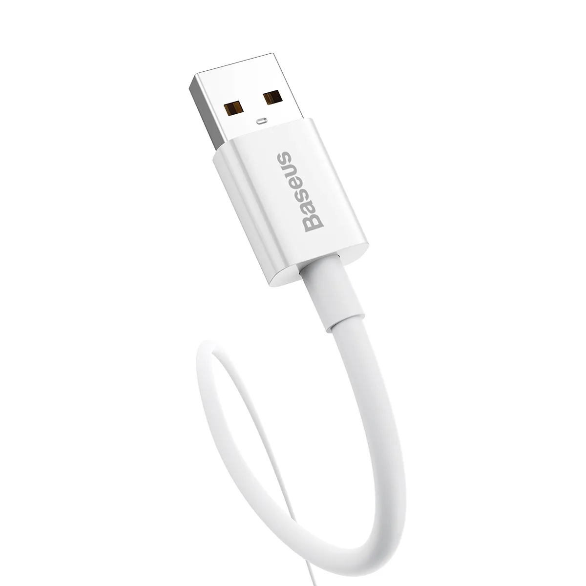 Baseus cabel Superior USB – USB-C 0,25m moon white 100W