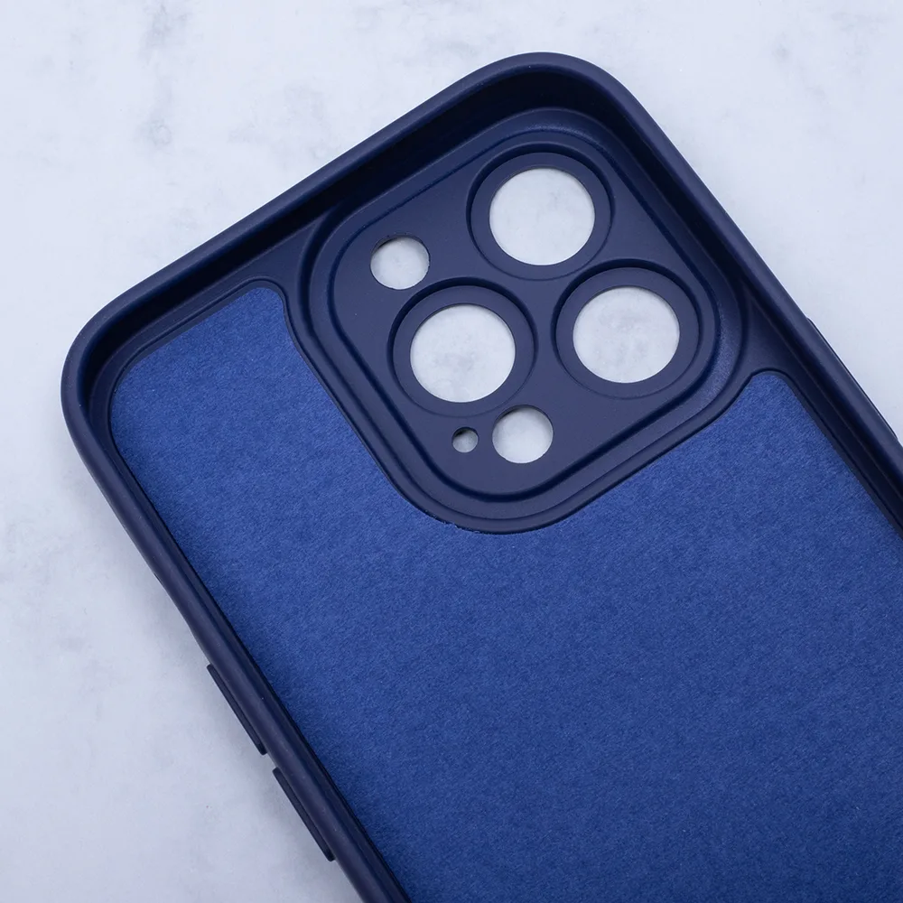 Silicon Mag-fodral för iPhone 15 Pro 6,1″ mörkblått