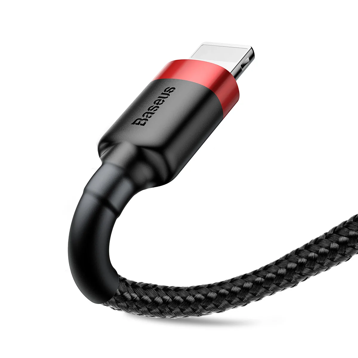 Baseus cable Cafule USB – Lightning 0,5m 2,4A red-black
