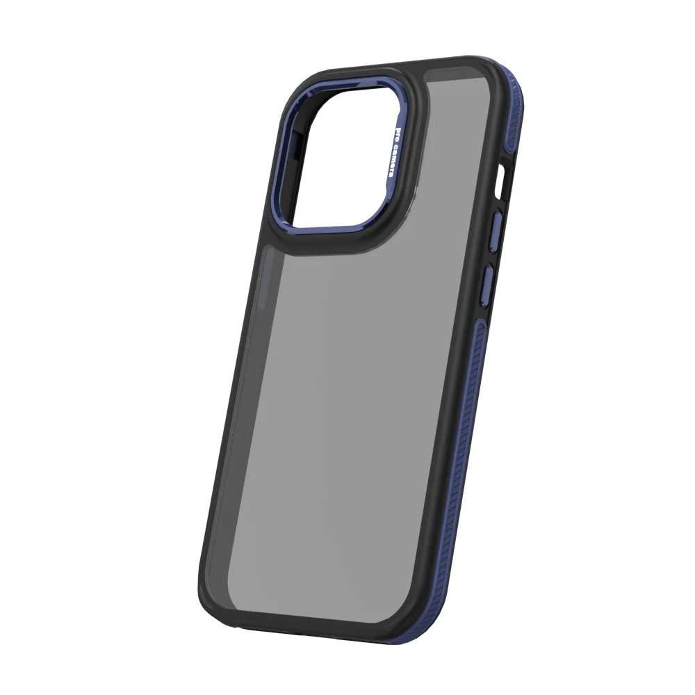 Kristallsvart fodral till iPhone 16e blå