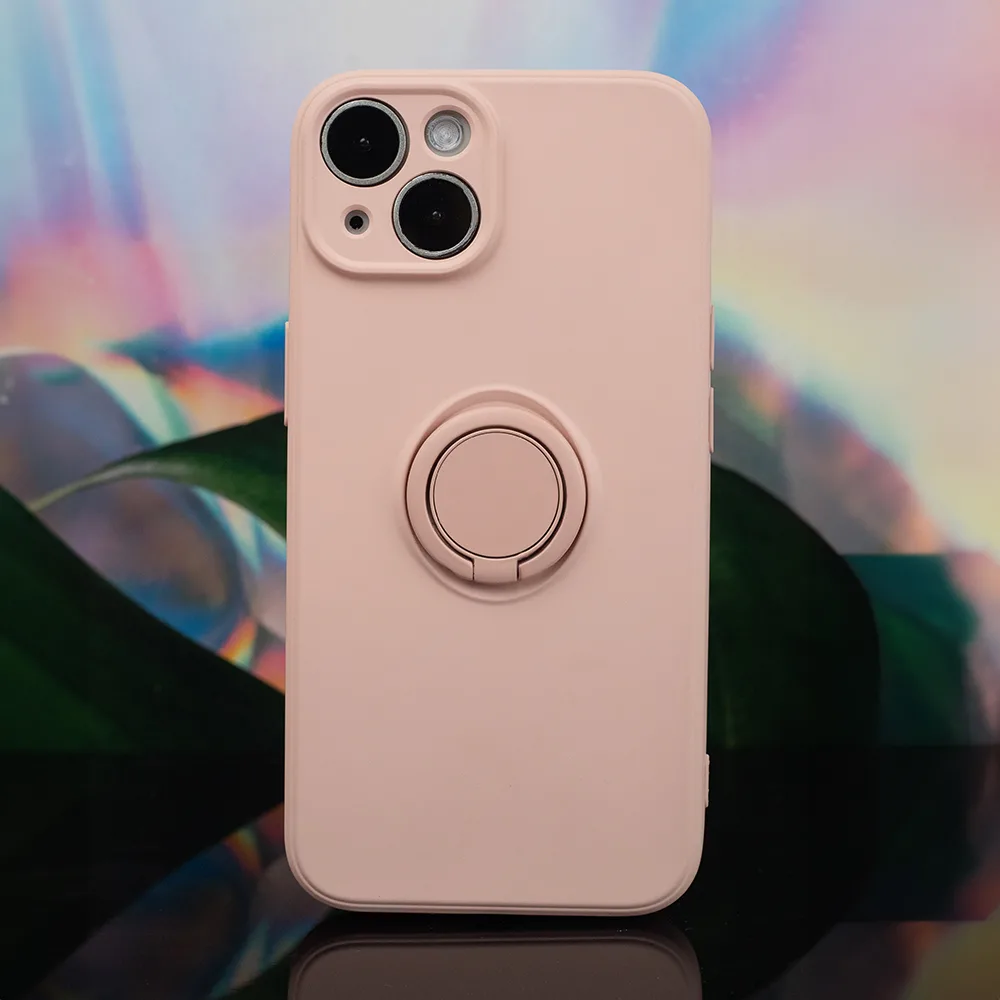 Finger Grip-fodral för iPhone 16 Pro 6,3″ i rosa