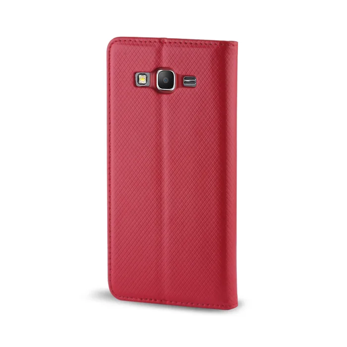 Smart magnetfodral för Samsung Galaxy S21 rött