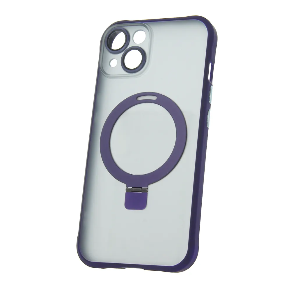 Mag Ring-fodral för iPhone 14 6,1″ i lila