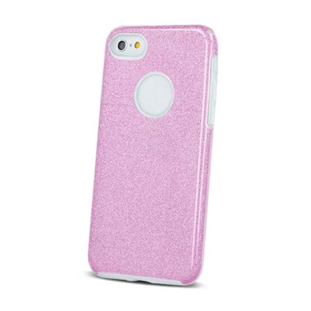 Glitter 3in1 fodral för iPhone 14 Pro Max 6,7″ rosa