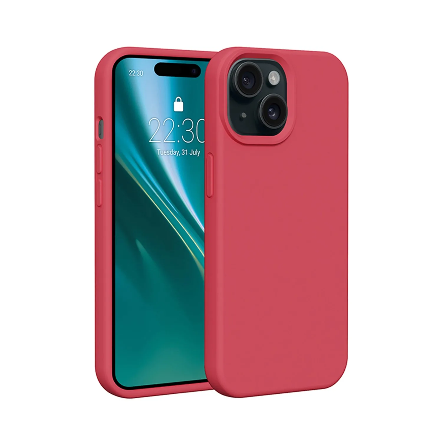Etteri Silikonfodral för iPhone 11 hallon