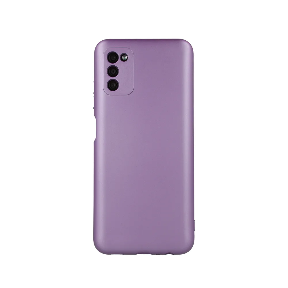 Metalliskt fodral till Samsung Galaxy A15 4G / A15 5G violett
