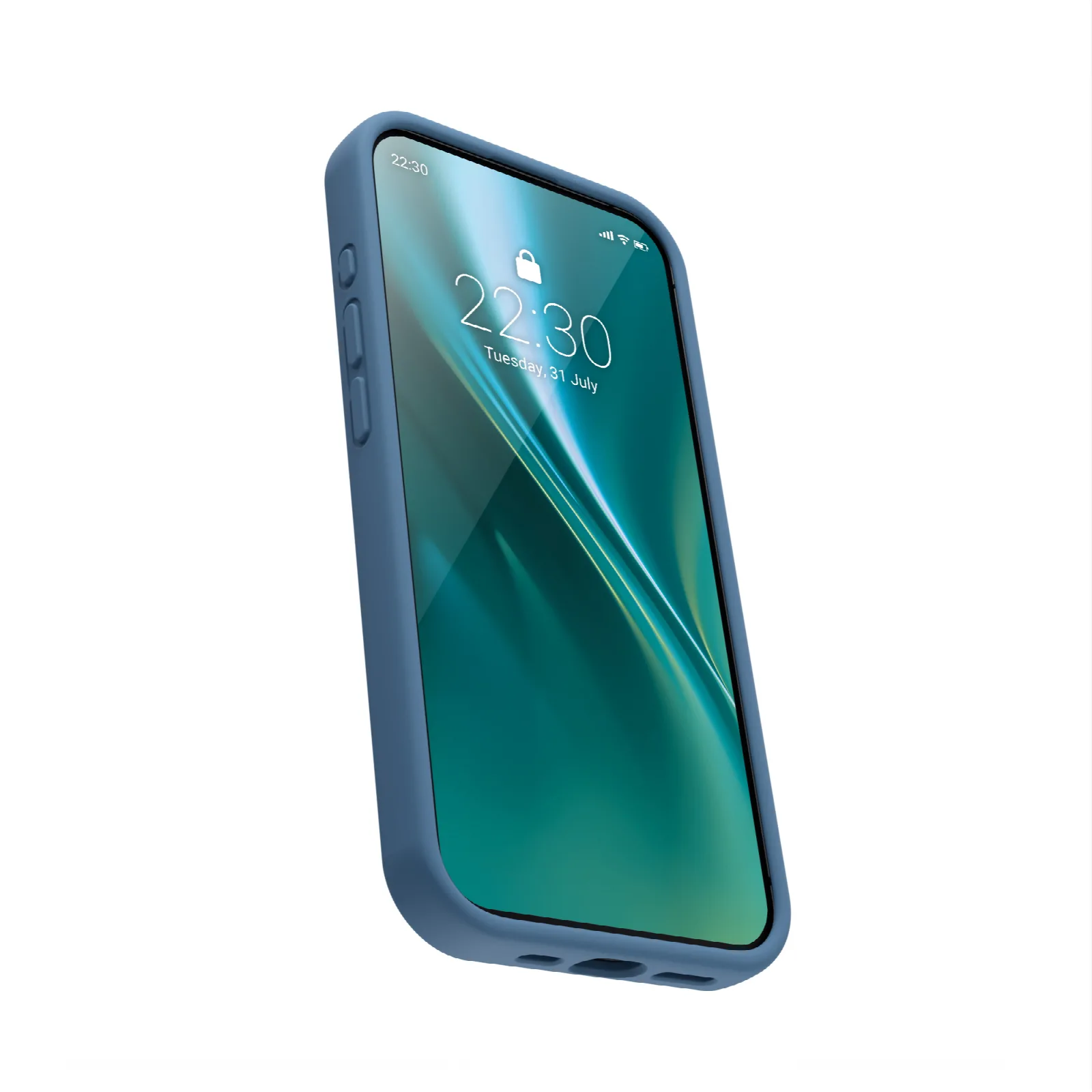 Etteri Silicone case för Samsung Galaxy S23 mörkblå