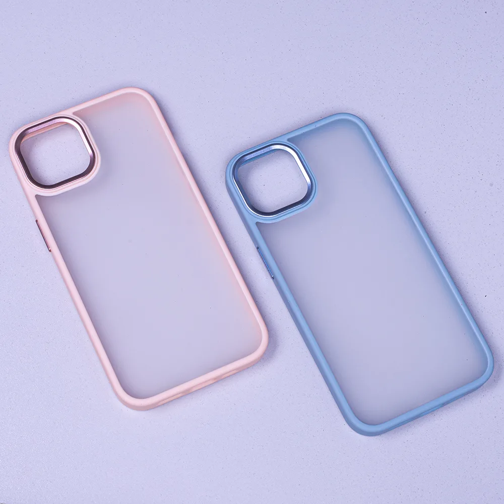 Satin Matt fodral för iPhone 14 Pro 6,1″ rosa