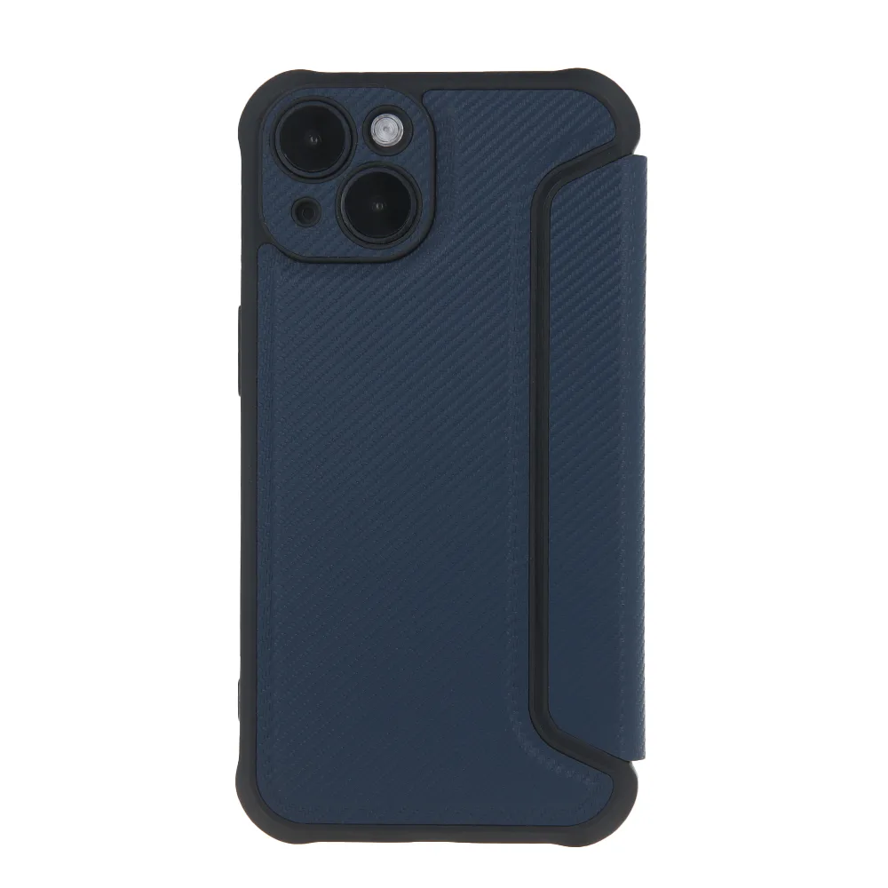 Smart Carbon-skal för Samsung Galaxy A15 4G / A15 5G marinblått