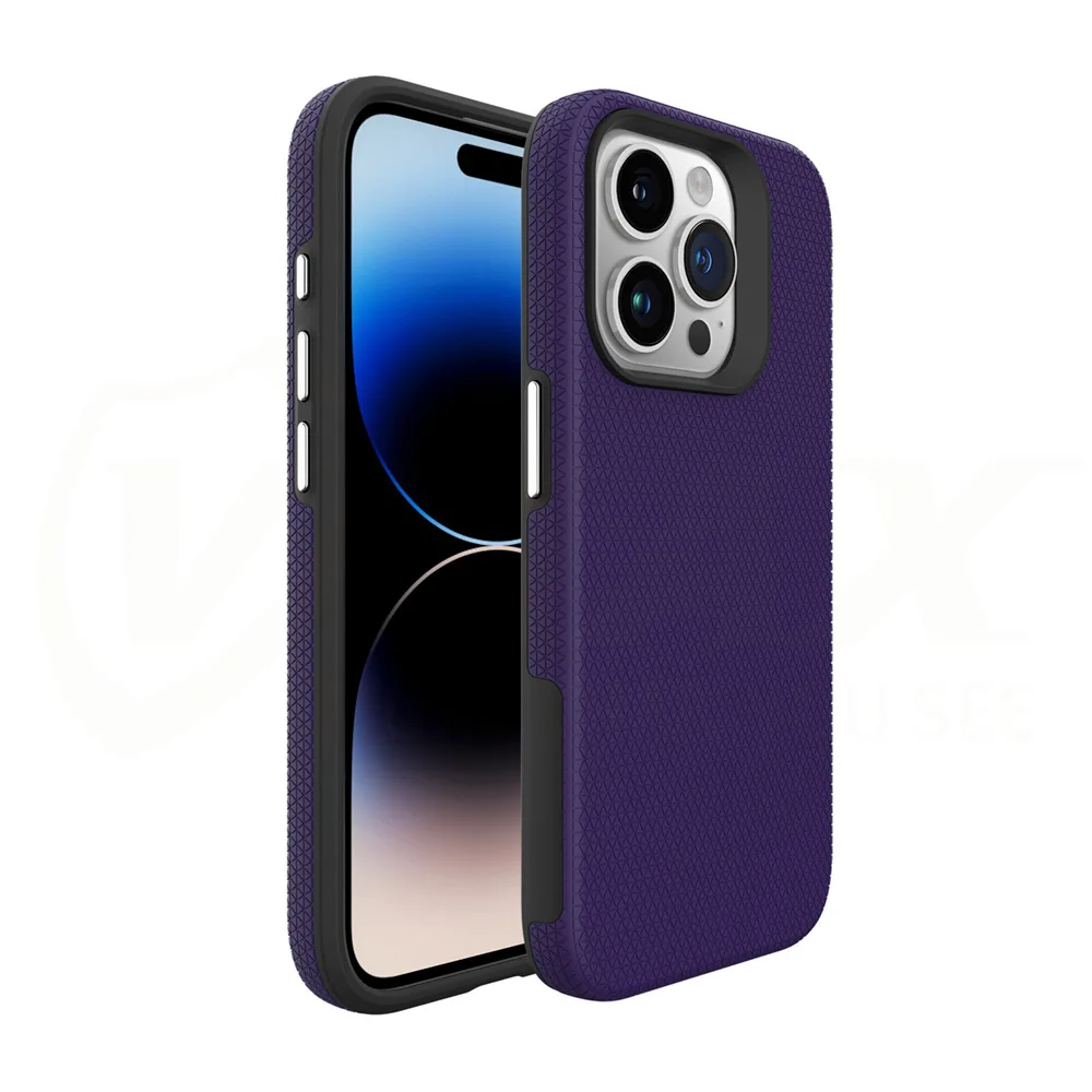 Vmax Triangle fodral till Samsung Galaxy A15 4G / A15 5G mörklila