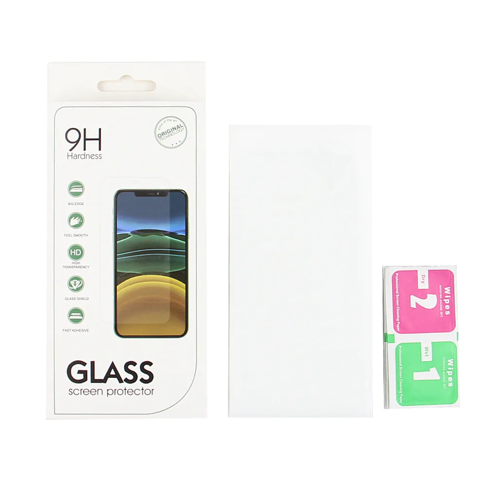 Härdat 2,5D-glas för iPhone 5 / 5S / 5C / SE 10-i-1