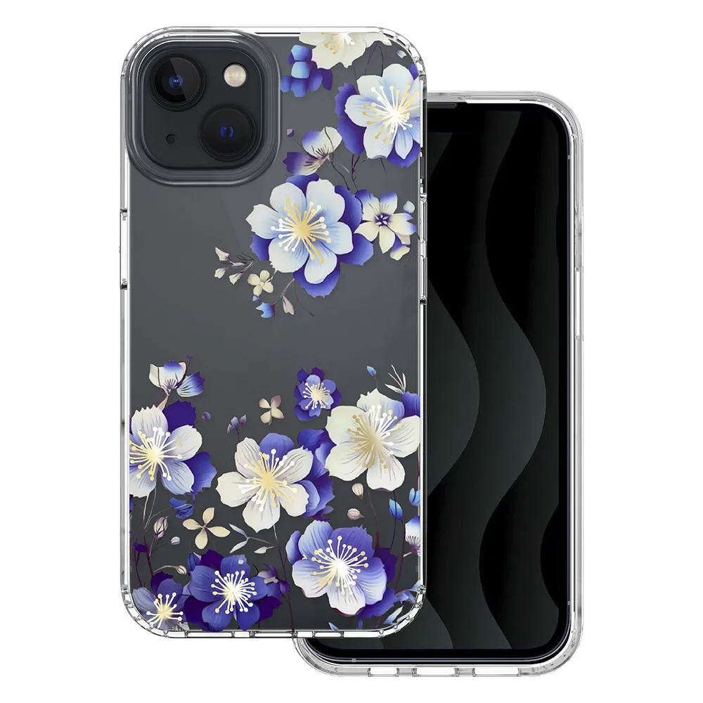 IMD-tryckt mobilskal för iPhone 14 Pro Max 6,7" med blommotiv