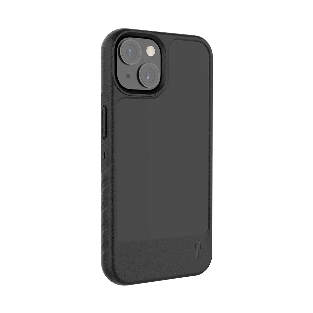 Ugly Rubber L-fodral för iPhone 15 Plus 6,7" svart