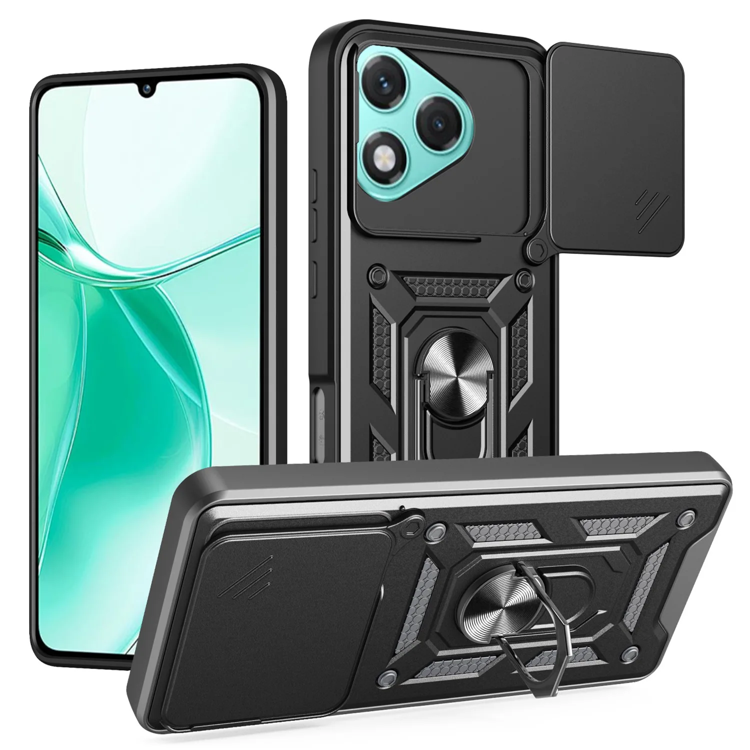 Defender Slide case for Honor 400 Lite black