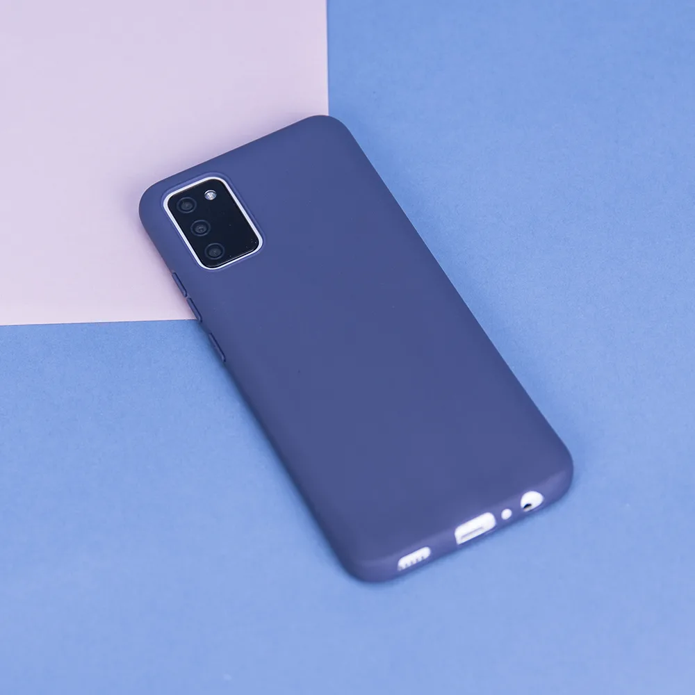 Matt TPU-fodral för Xiaomi 15 mörkblå