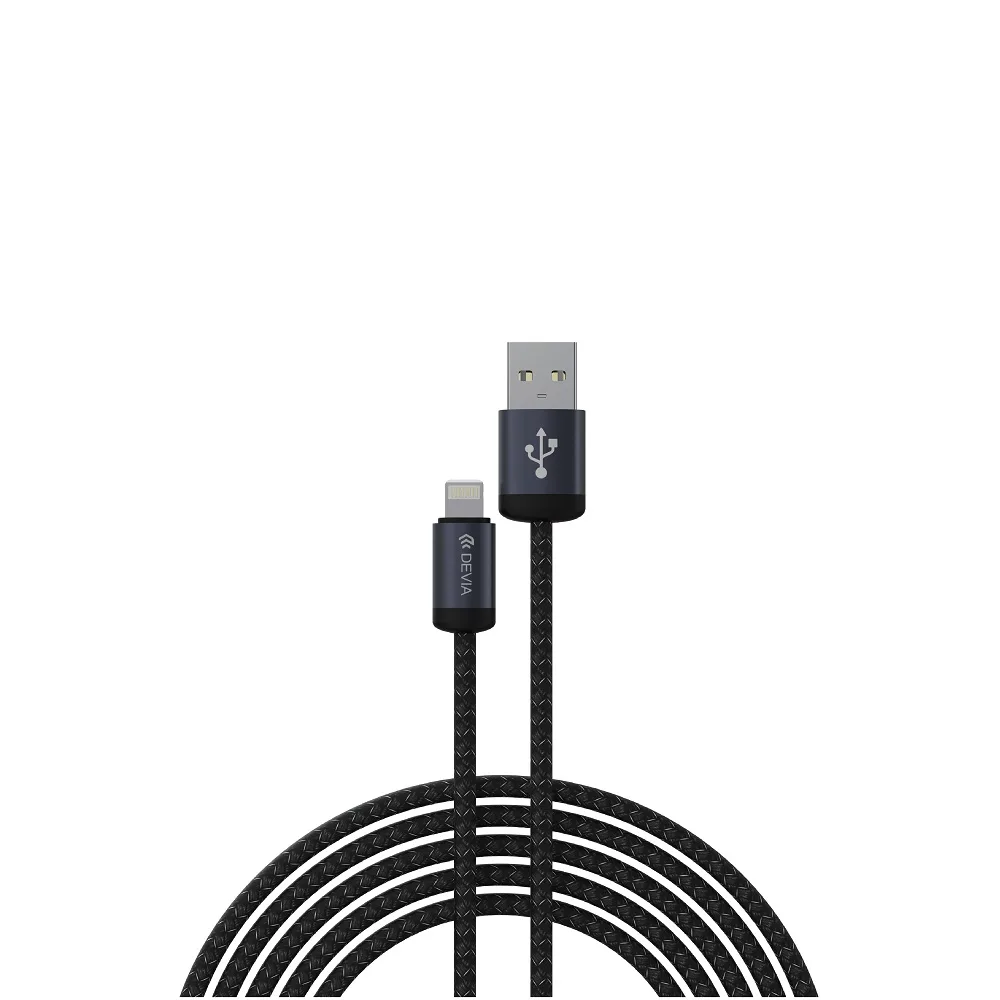 Devia cable Gracious EC650 USB – USB-C 1,0 m 2,4A black
