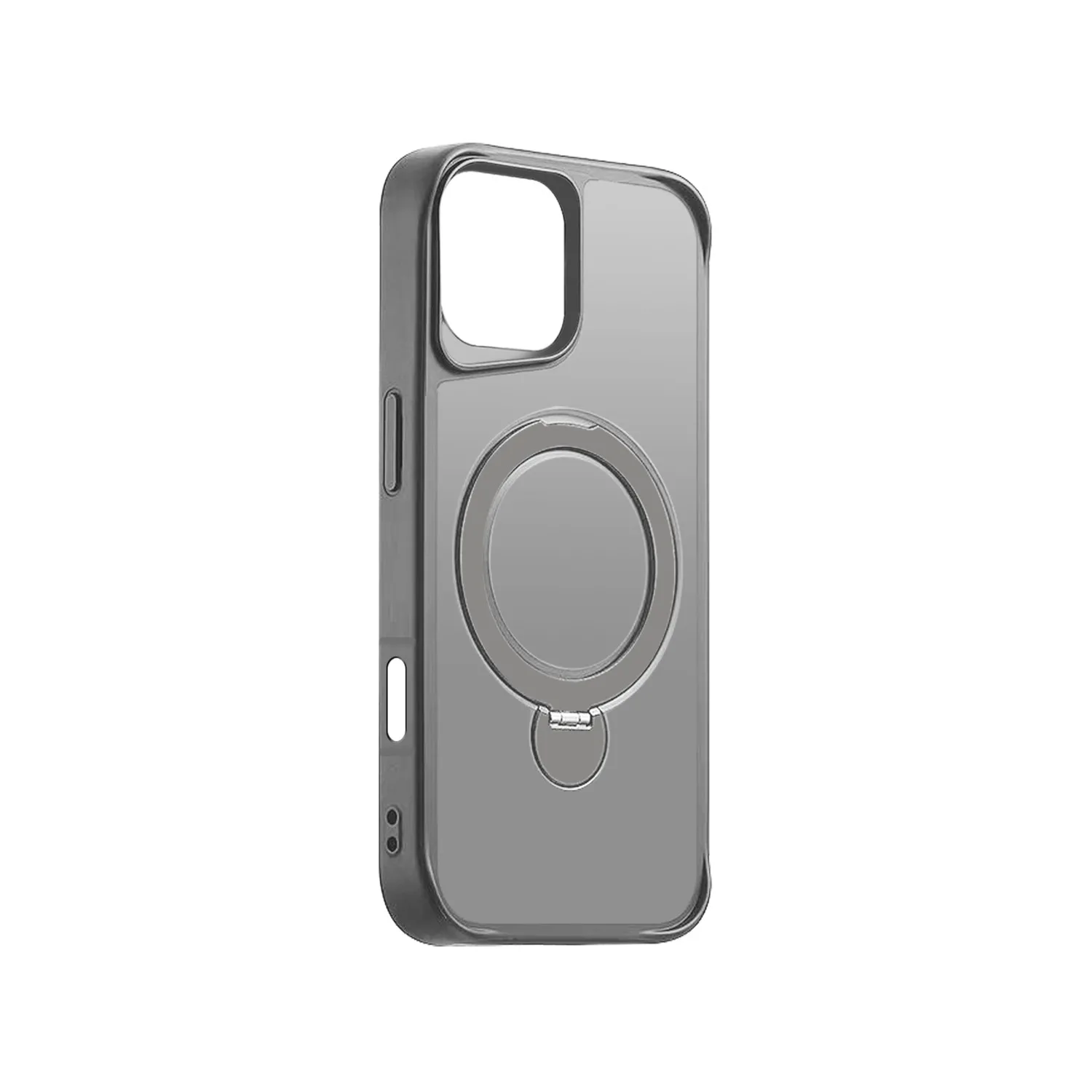 Etteri Matt Mag Ring-fodral för iPhone 16 Plus 6,7″ grå