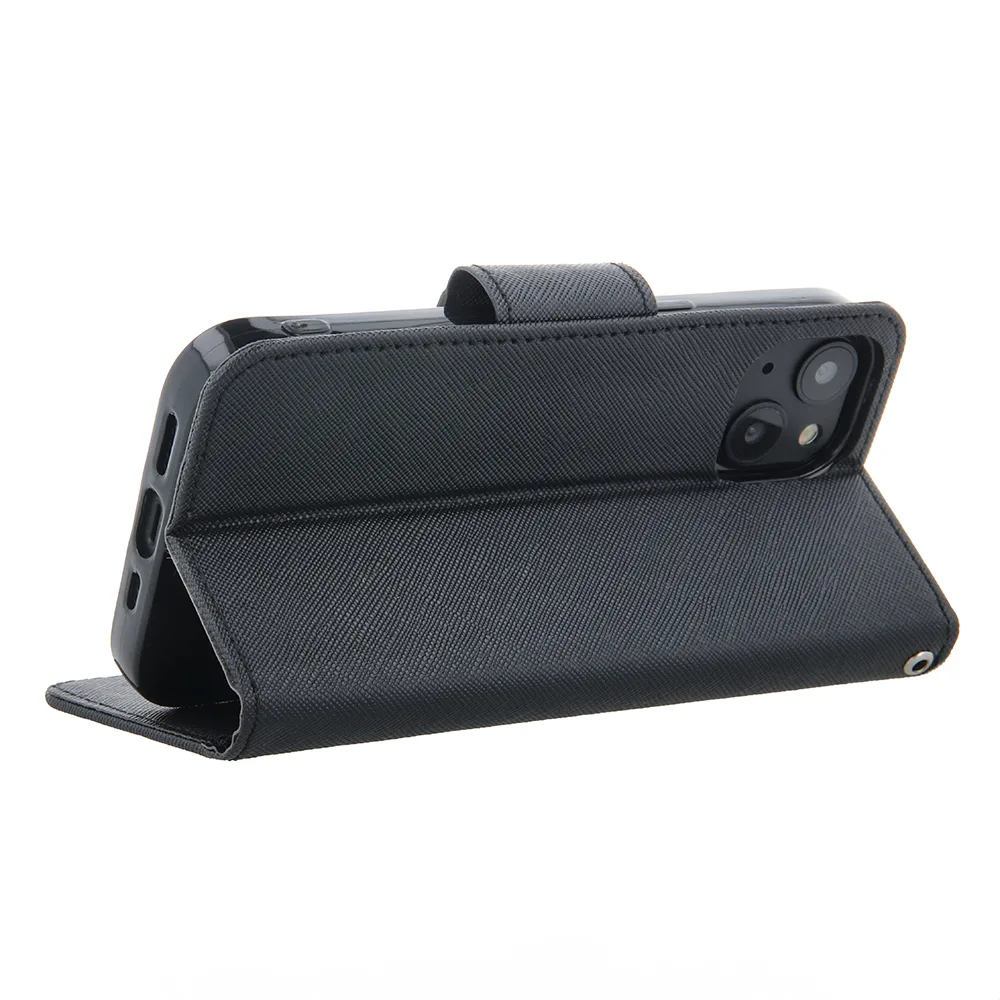 Smart Fancy-fodral för iPhone 16 6,1″ svart