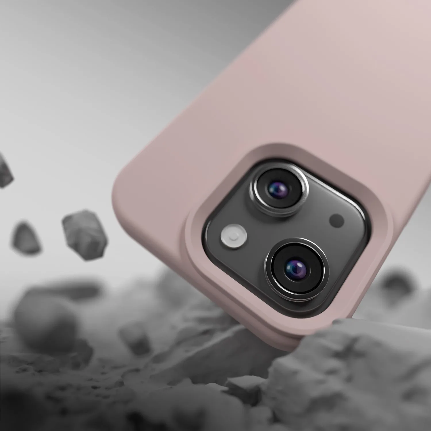 Etteri Silicone Mag case for iPhone 13 6,1″ light pink