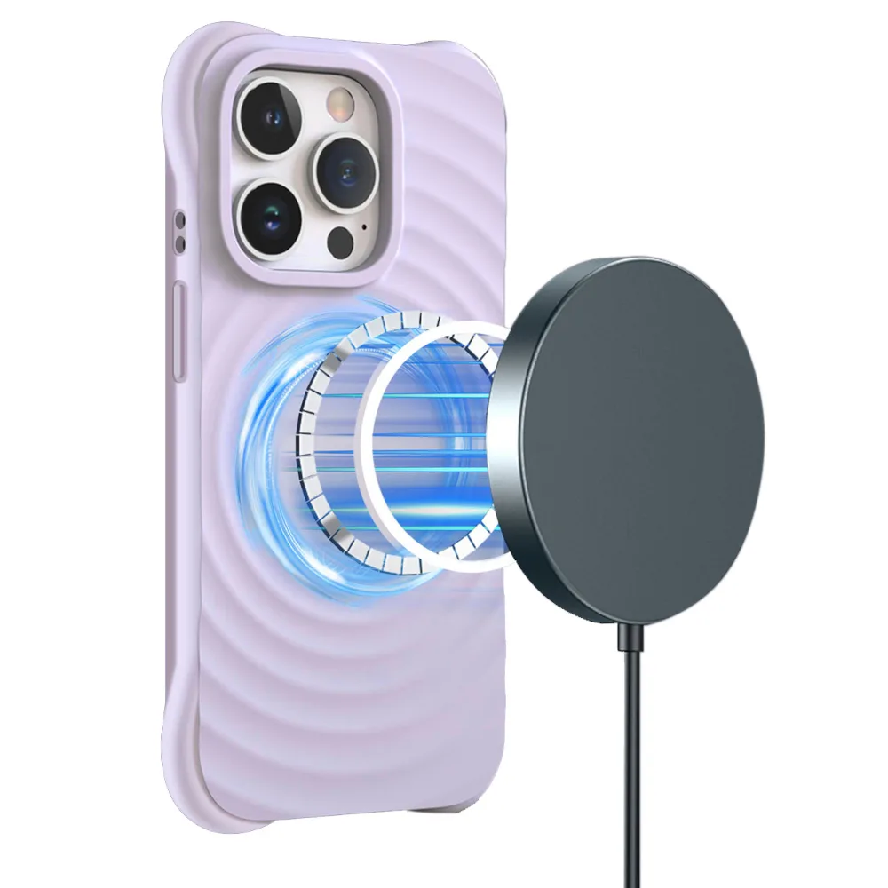 Circle Mag-fodral för iPhone 11 i ljuslila