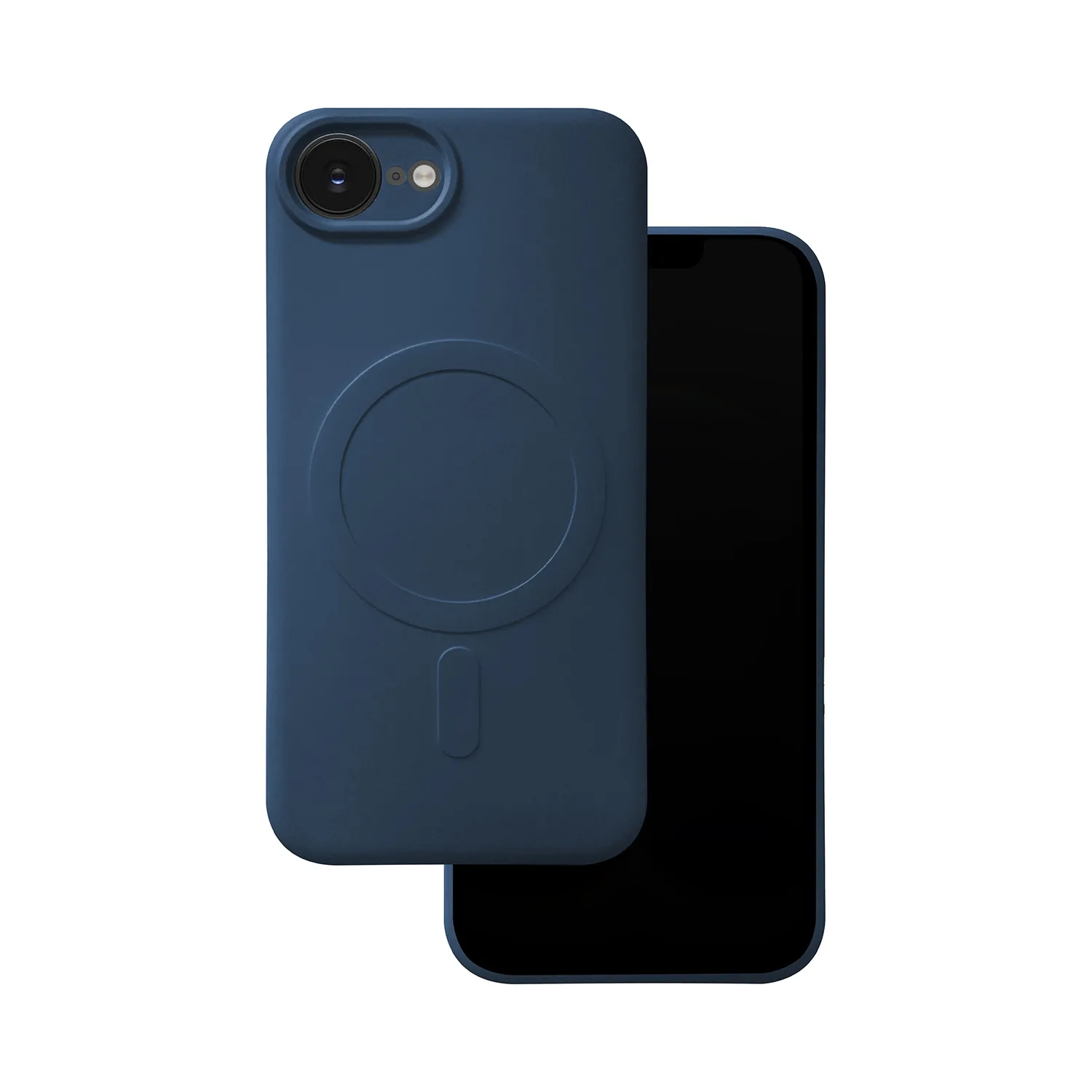 Enkel Color Mag-fodral för iPhone 16e i marinblå