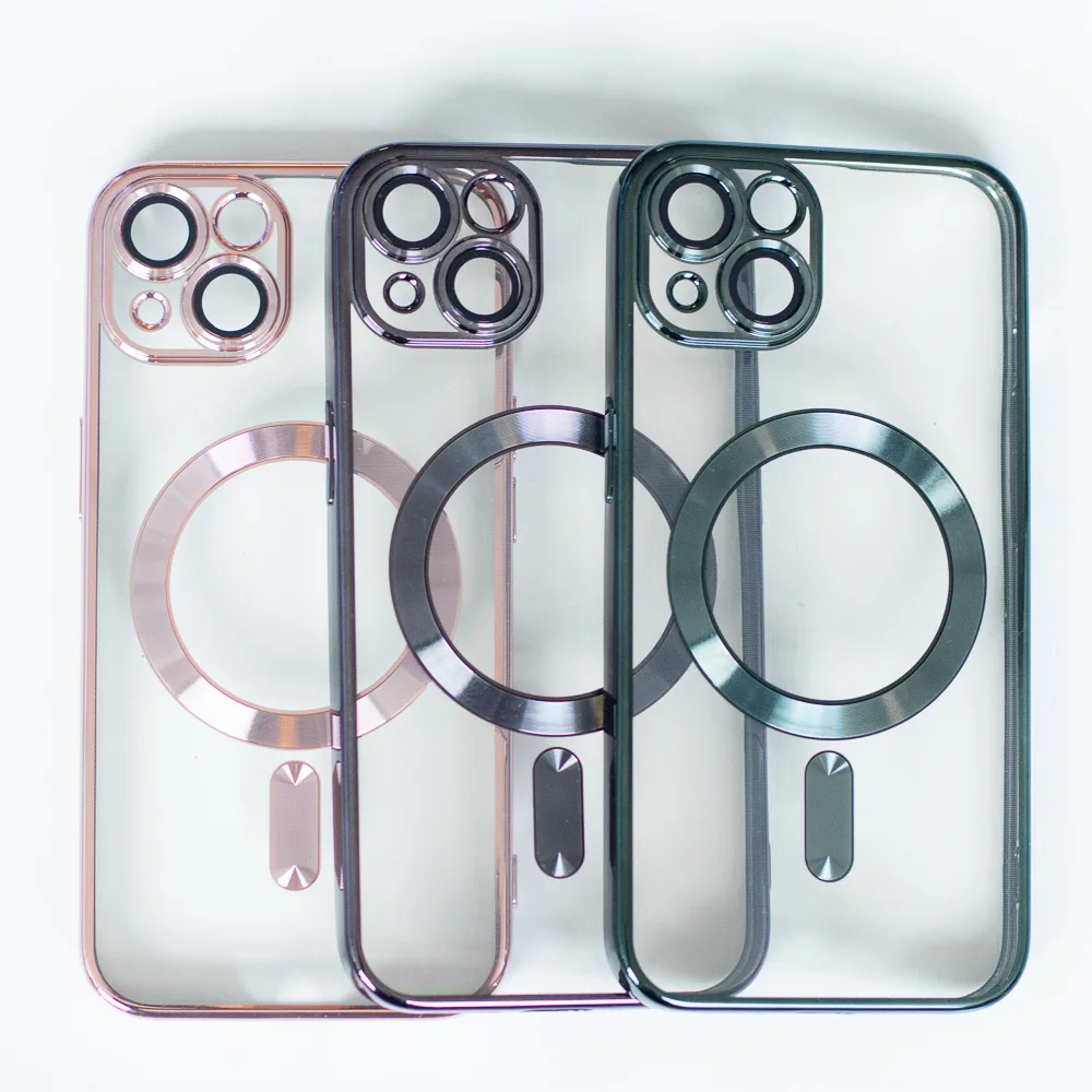 Color Chrome Mag case for iPhone 12 6,1″ black
