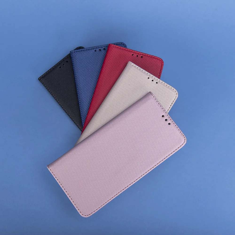 Smart Magnet-fodral för Motorola Moto E14 / G24 / G04 i guld