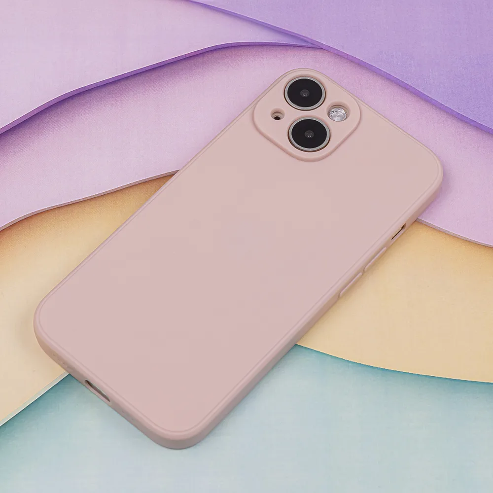 Matt TPU-fodral för Samsung Galaxy S23 FE blekrosa